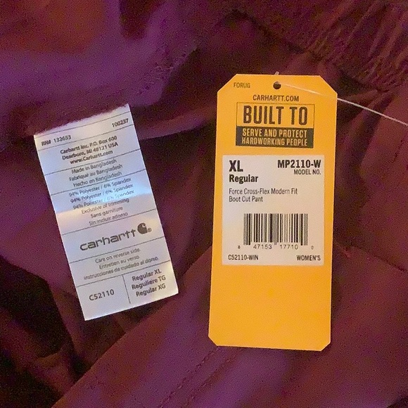 Carhartt NWT Scrubs Pants - Picture 3 of 5